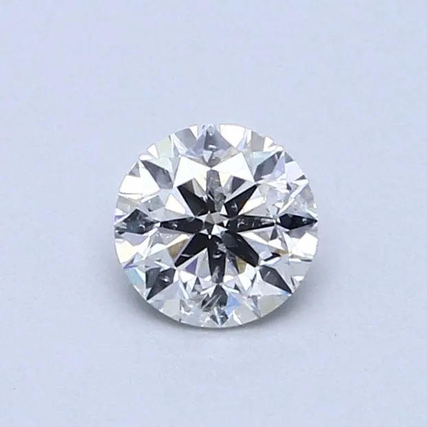 0.51 Carat F I1 Round Diamond