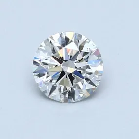 0.59 Carat H SI1 Round Diamond