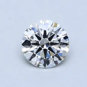 0.71 Carat F SI1 Round Diamond