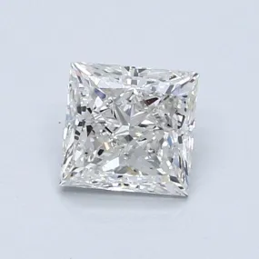 0.90 Carat H SI2 Princess Cut Diamond