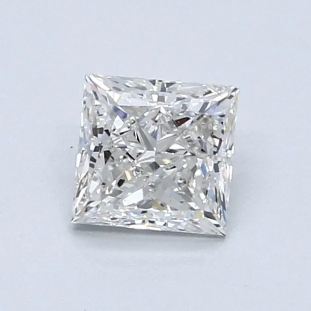 0.90 Carat H SI2 Princess Cut Diamond