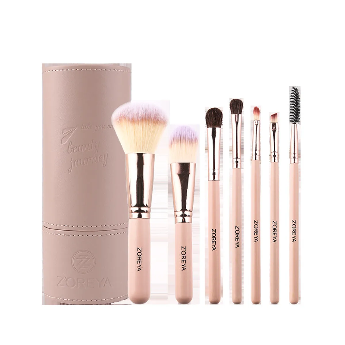 7pcs Beginner Makeup Brushes Set