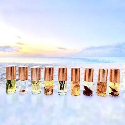 9-PACK MINI PERFUME COLLECTION. 100% Natural flower infused