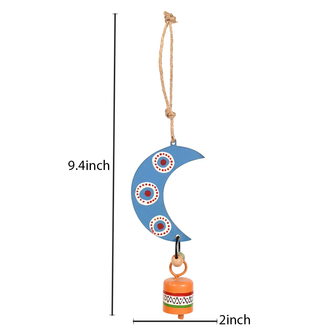 Aakriti Art Creations Wooden & Metal Wind Chimes for Home