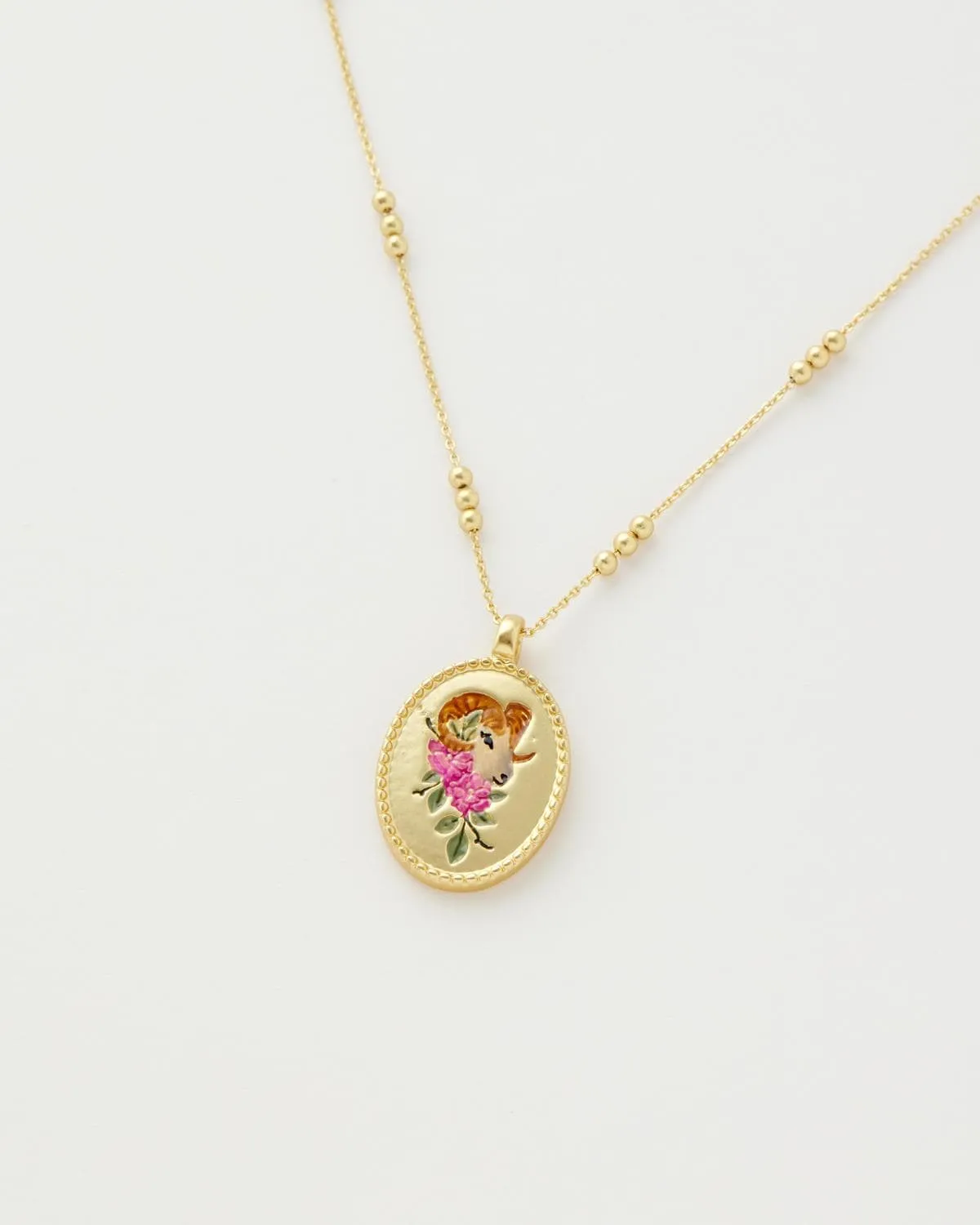 Aries Zodiac Necklace