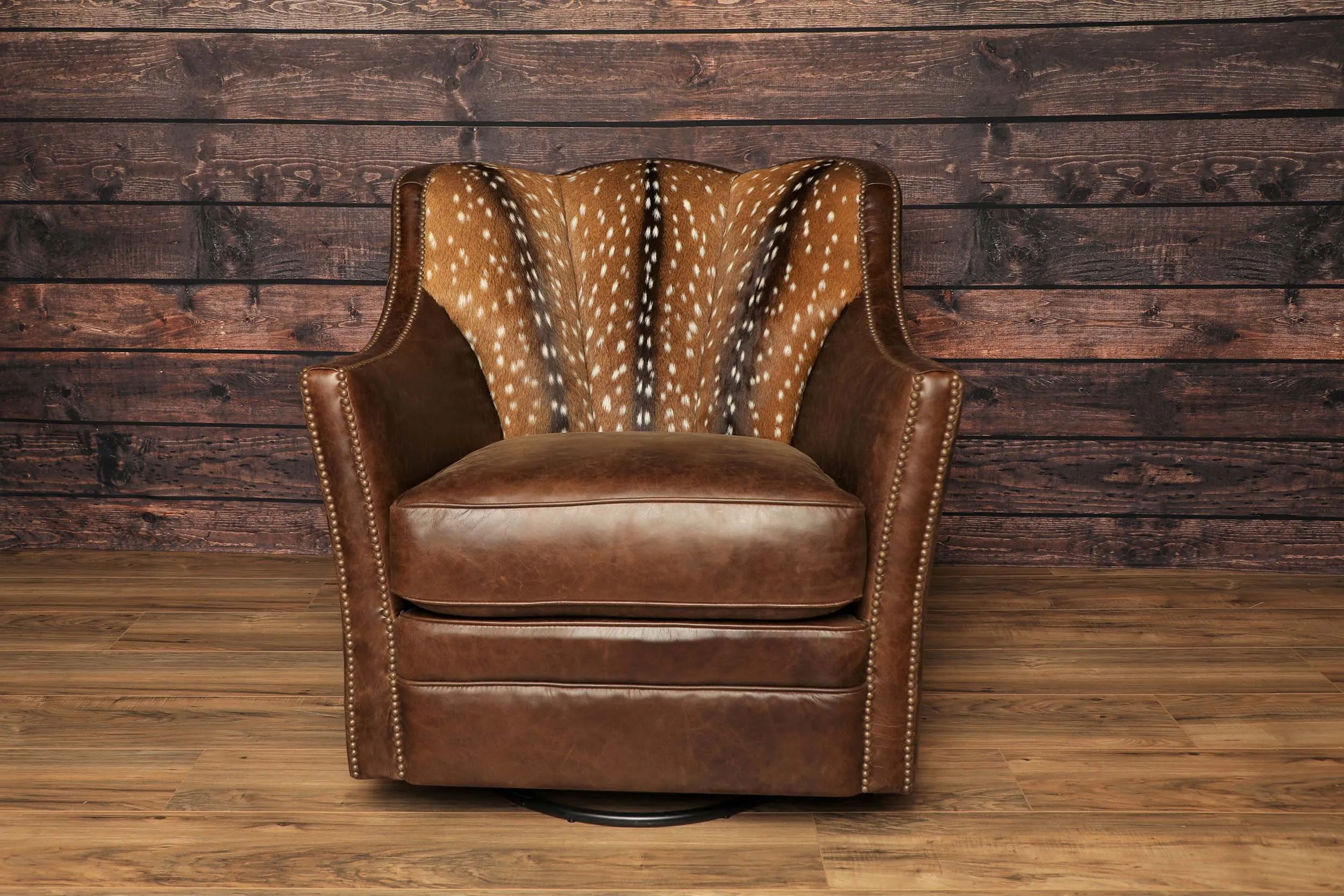 Arizona Axis Leather Swivel Chair