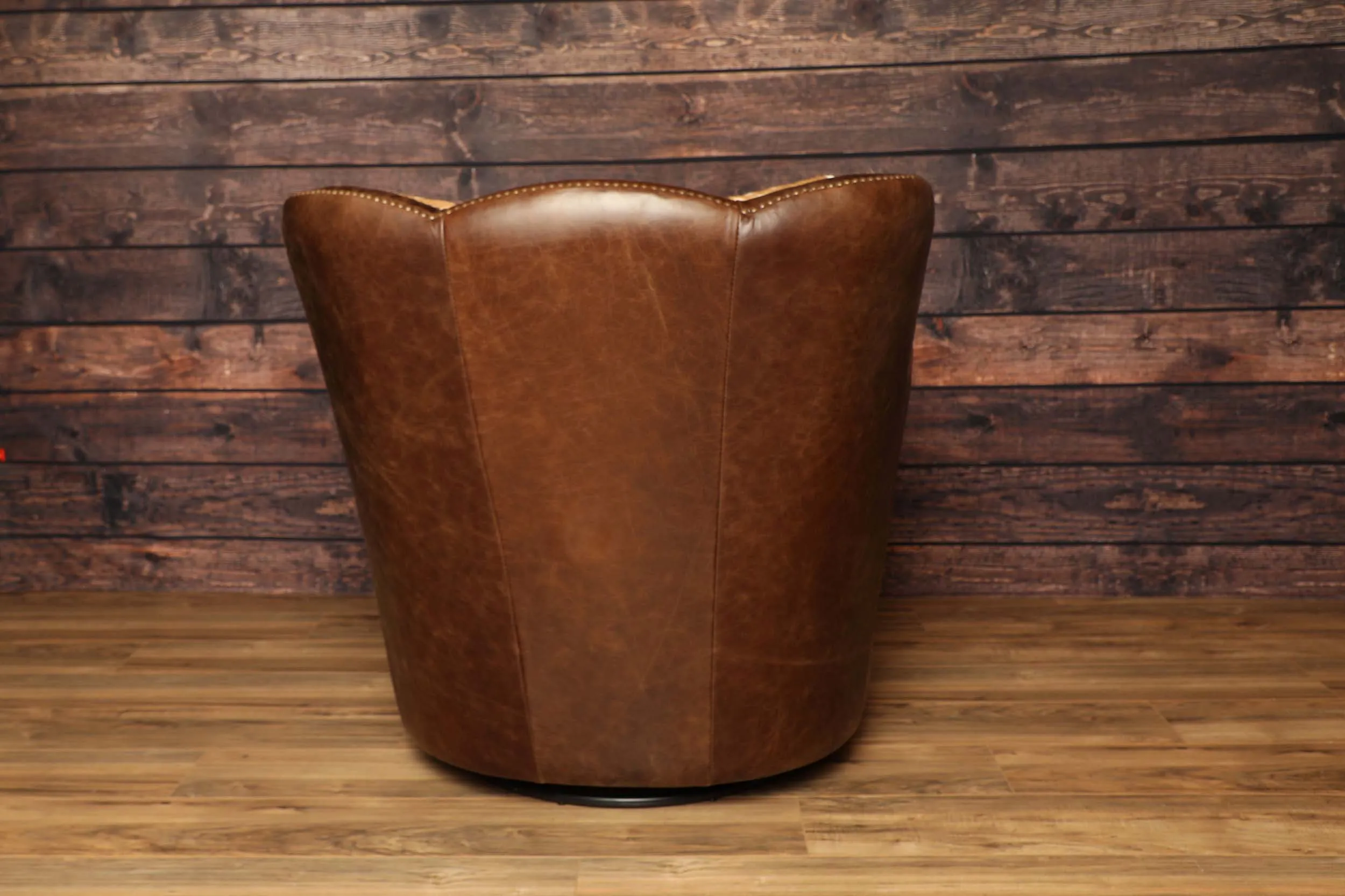 Arizona Axis Leather Swivel Chair