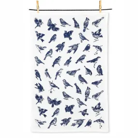 Bird Outline Tea Towel