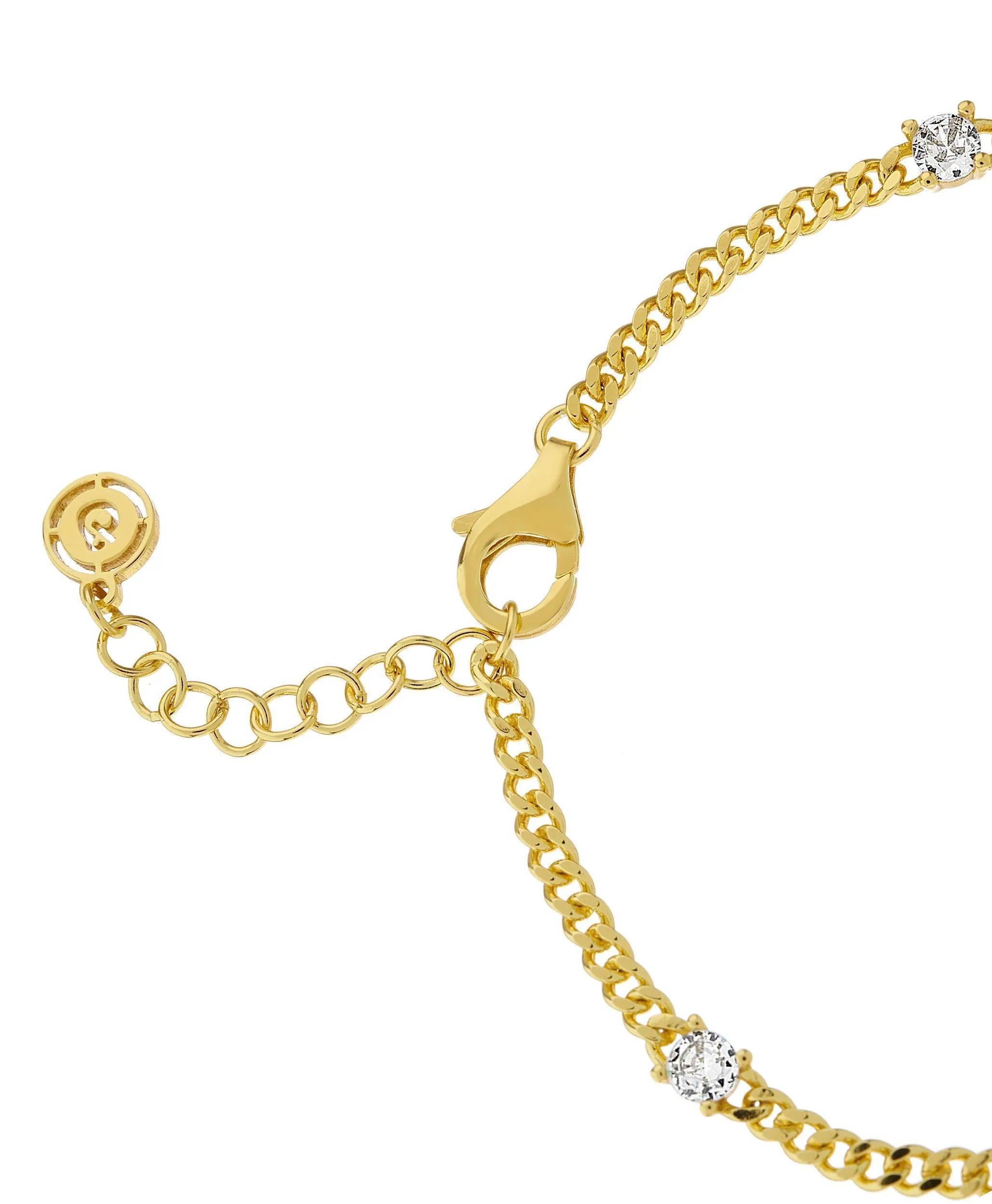 Birthstone Bracelet June 18ct Gold Plated