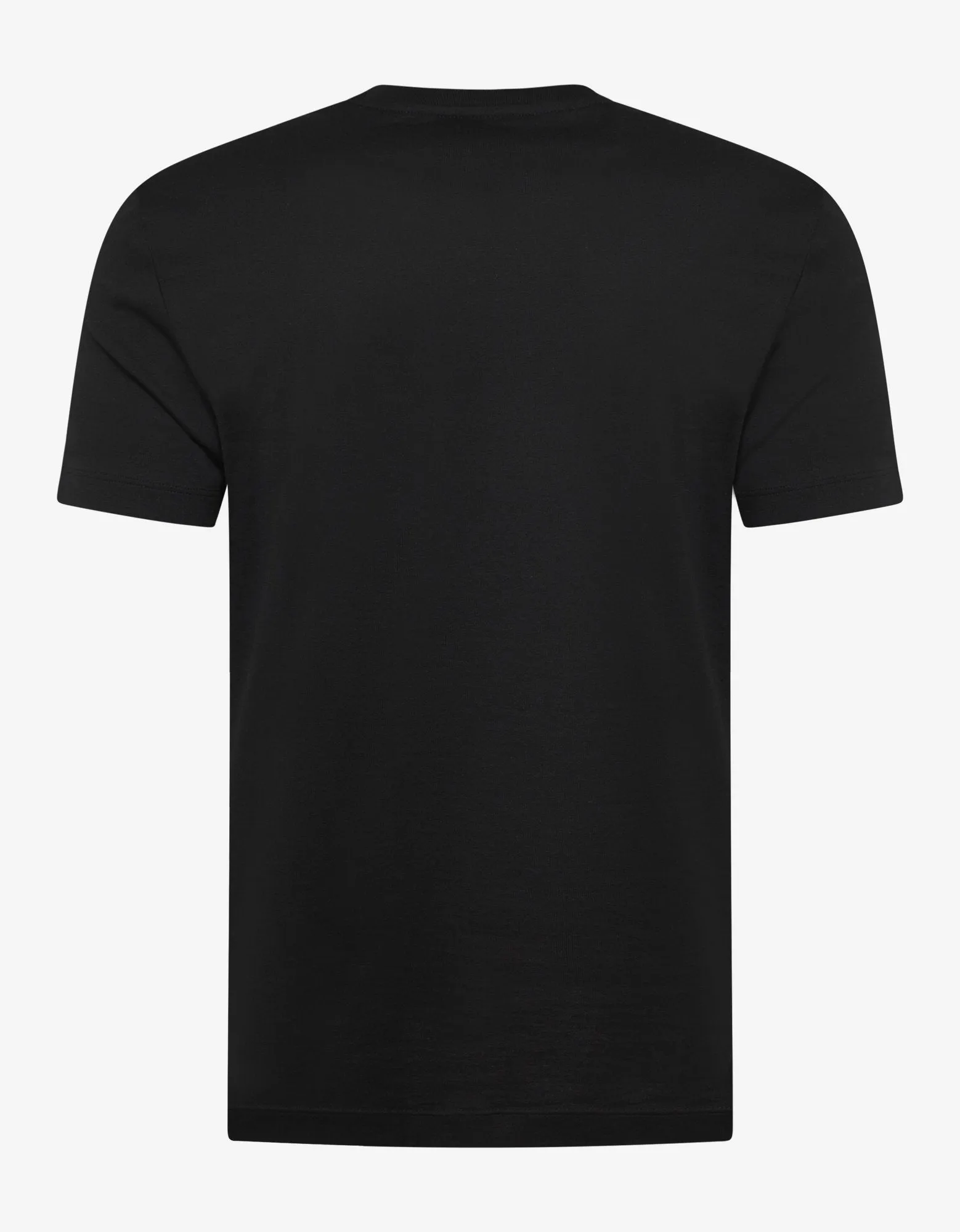 Black T-Shirt with Multicolour Medusa Logo -