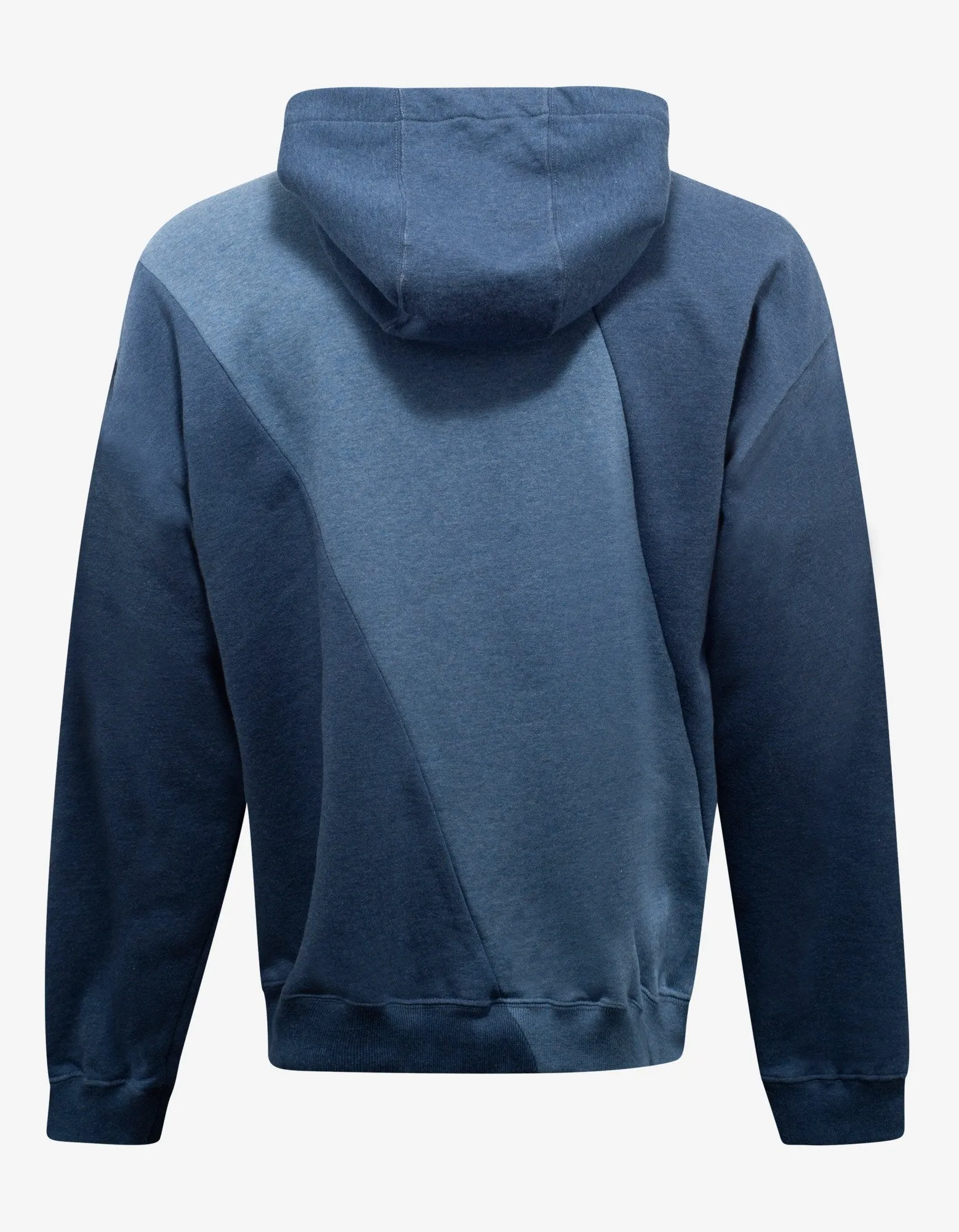 Blue Compilation Print Hoodie -