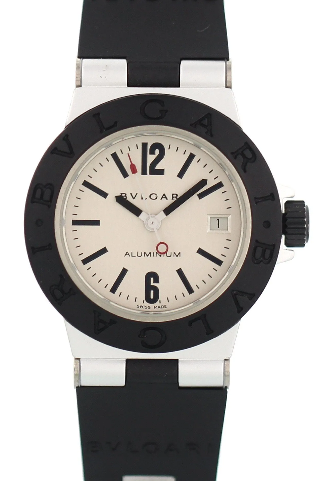 Bvlgari Diagono AL29TA Aluminum Quartz Ladies Watch