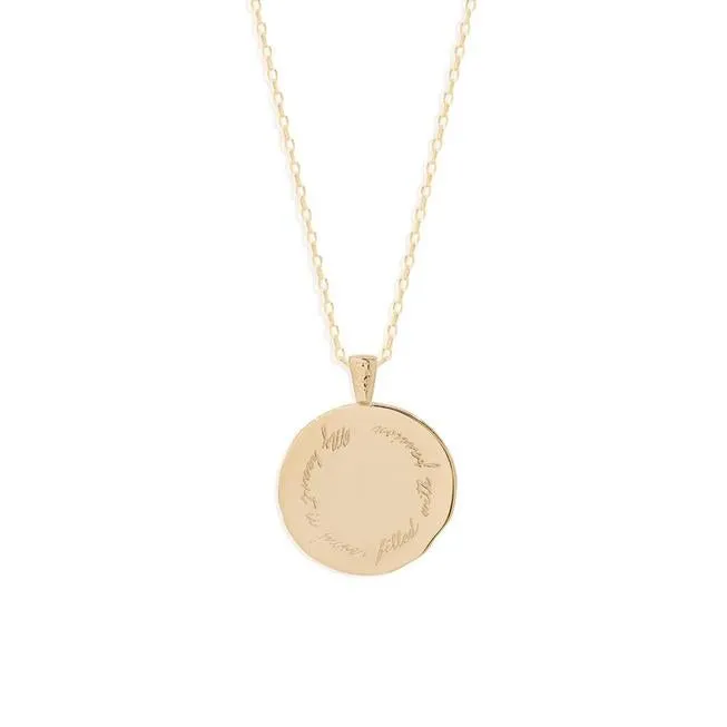 By Charlotte Aries Written in the Stars Zodiac Necklace, Gold or Silver