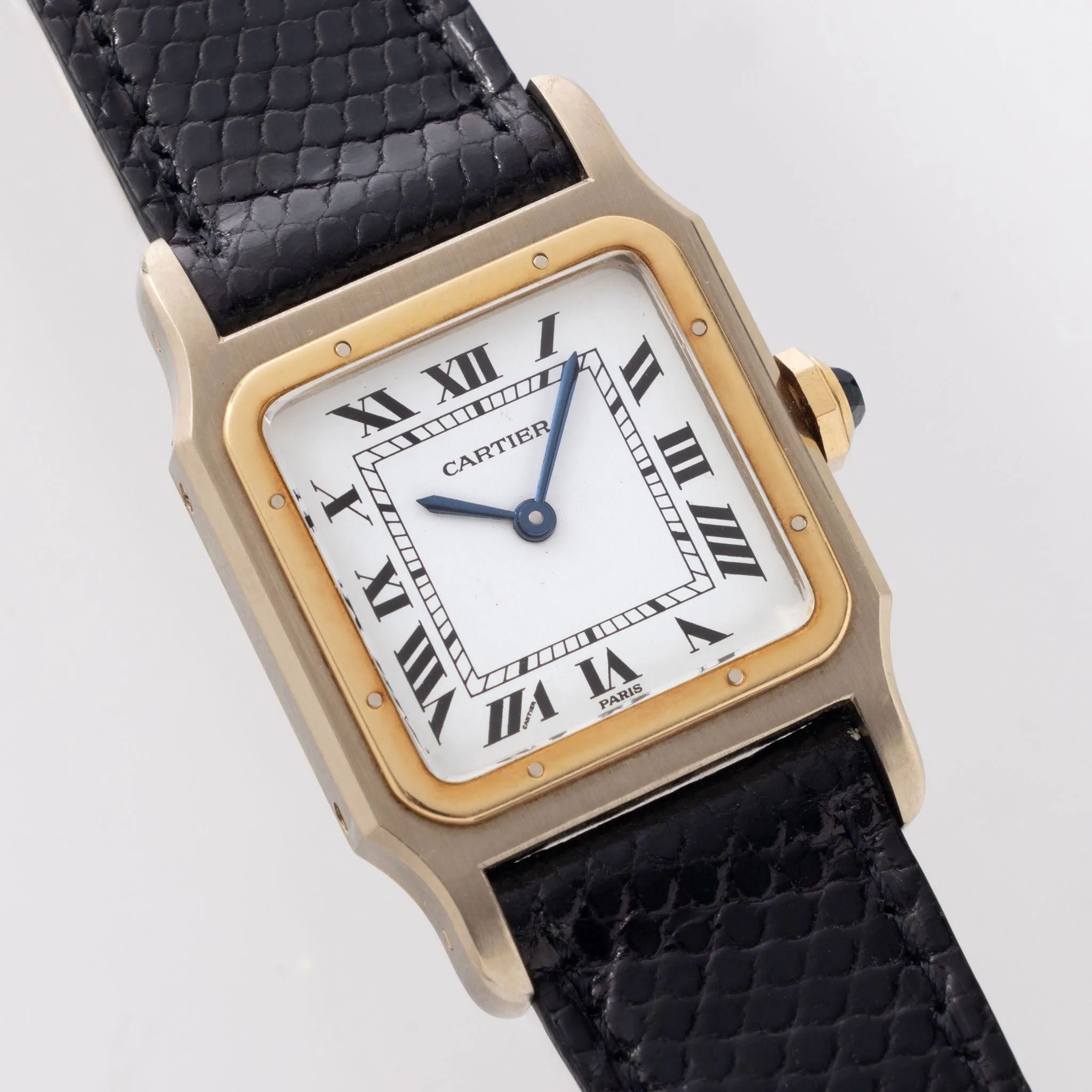 Cartier Santos "Deux Ors" Grand Modèle Ref 78225