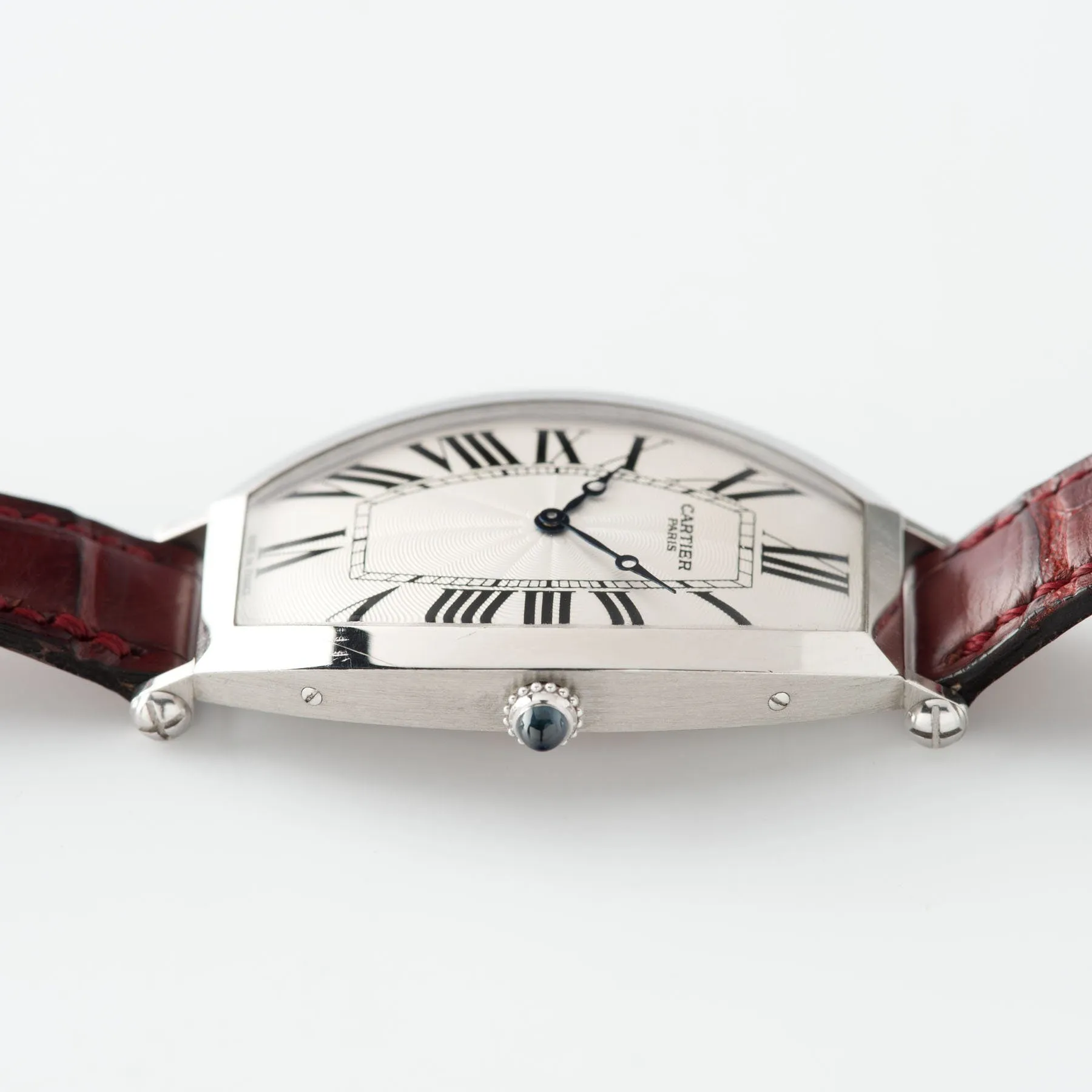 Cartier Tonneau Platinum Limited Edition Collection Privée