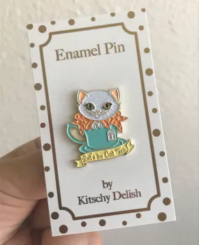 Cat Tea | Soft Enamel Pin