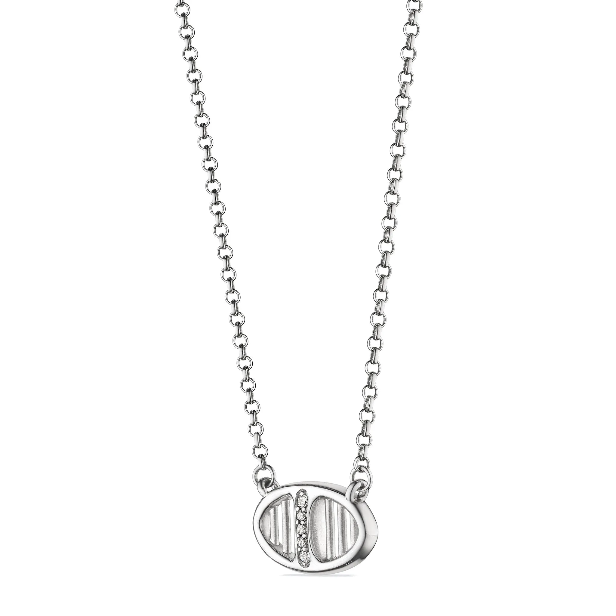 Cielo Necklace with Diamonds