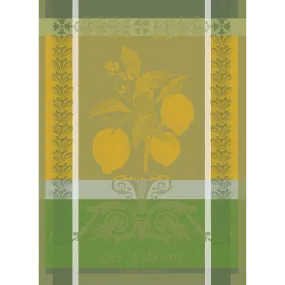 Citron Zeste Garnier Thiebaut French Tea Towel