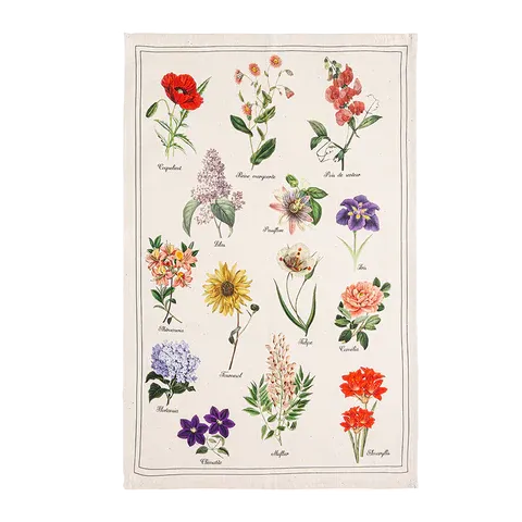 Coucke Herbier Tea Towel