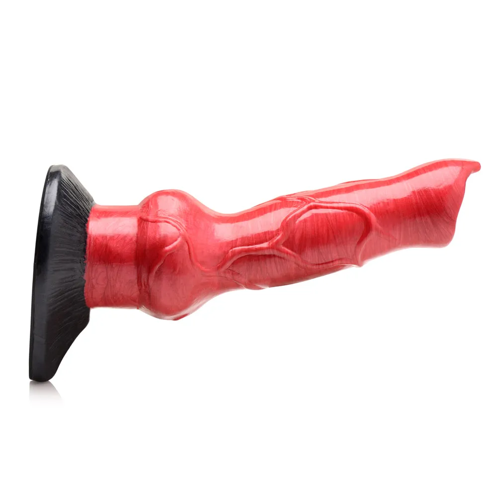 Creature Cocks Hell Hound Silicone Knotted Dildo