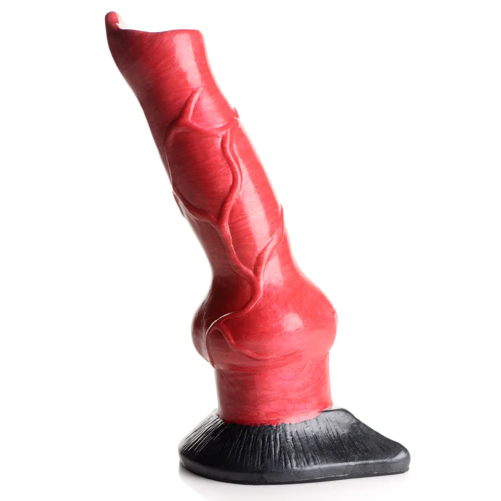 Creature Cocks Hell Hound Silicone Knotted Dildo