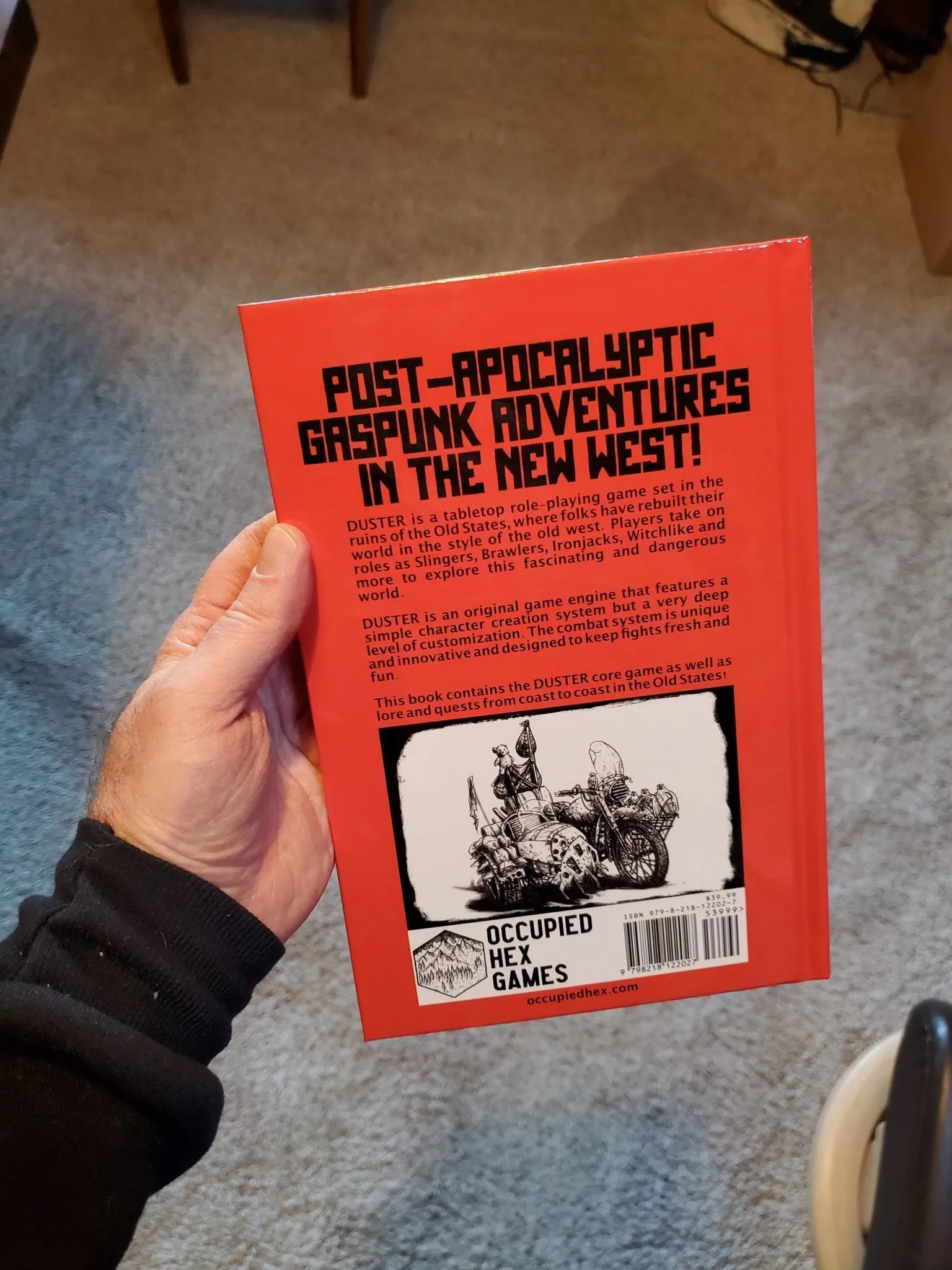 DUSTER: POST-APOCALYPTIC GASPUNK ADVENTURES IN THE NEW WEST   PDF