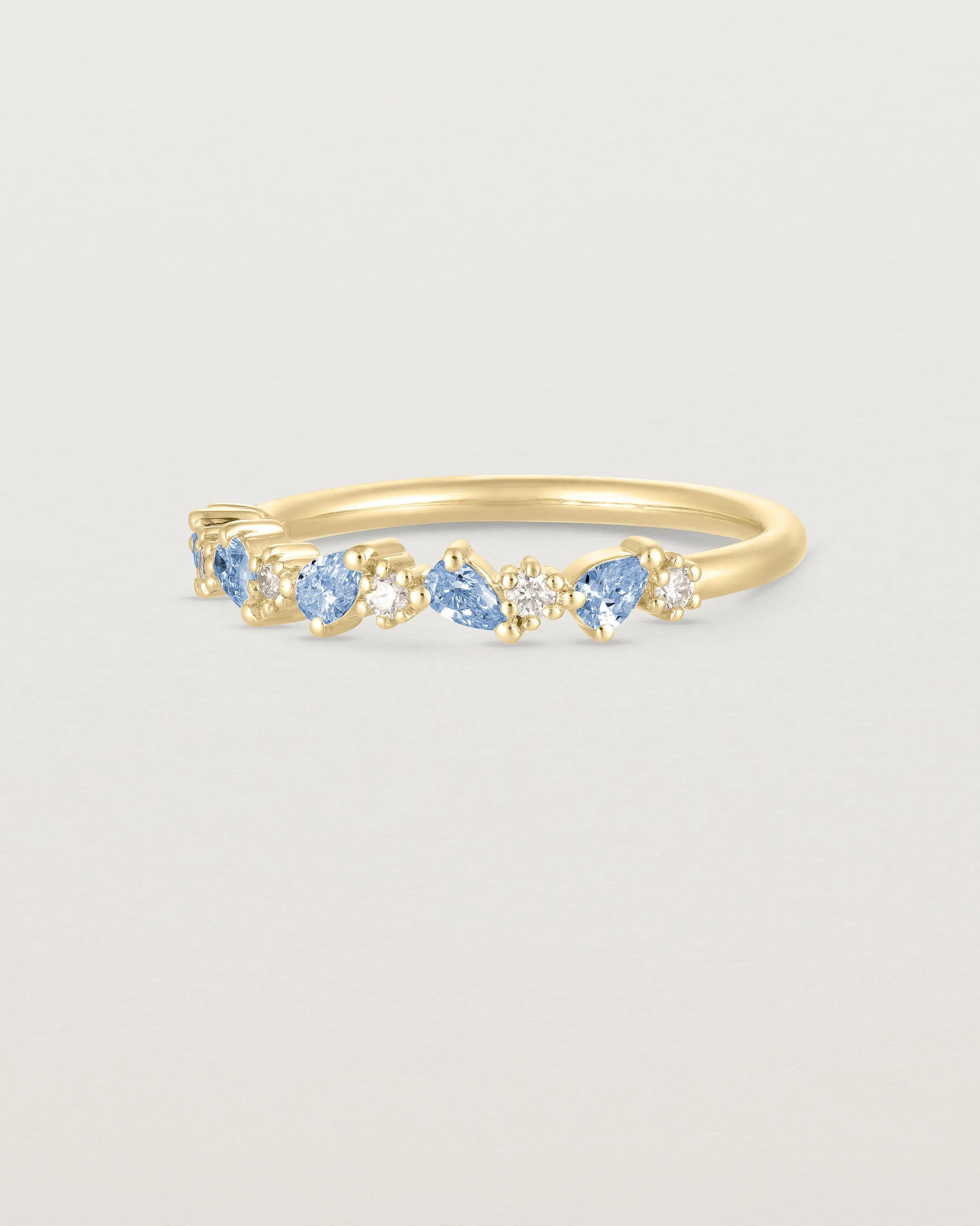 Elora Ring | Ceylon Sapphires & Diamonds