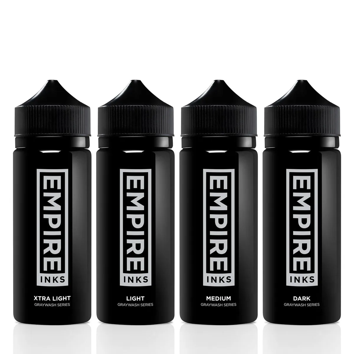 Empire Inks Vegan Tattoo Ink - 4-Stage Graywash Ink Set