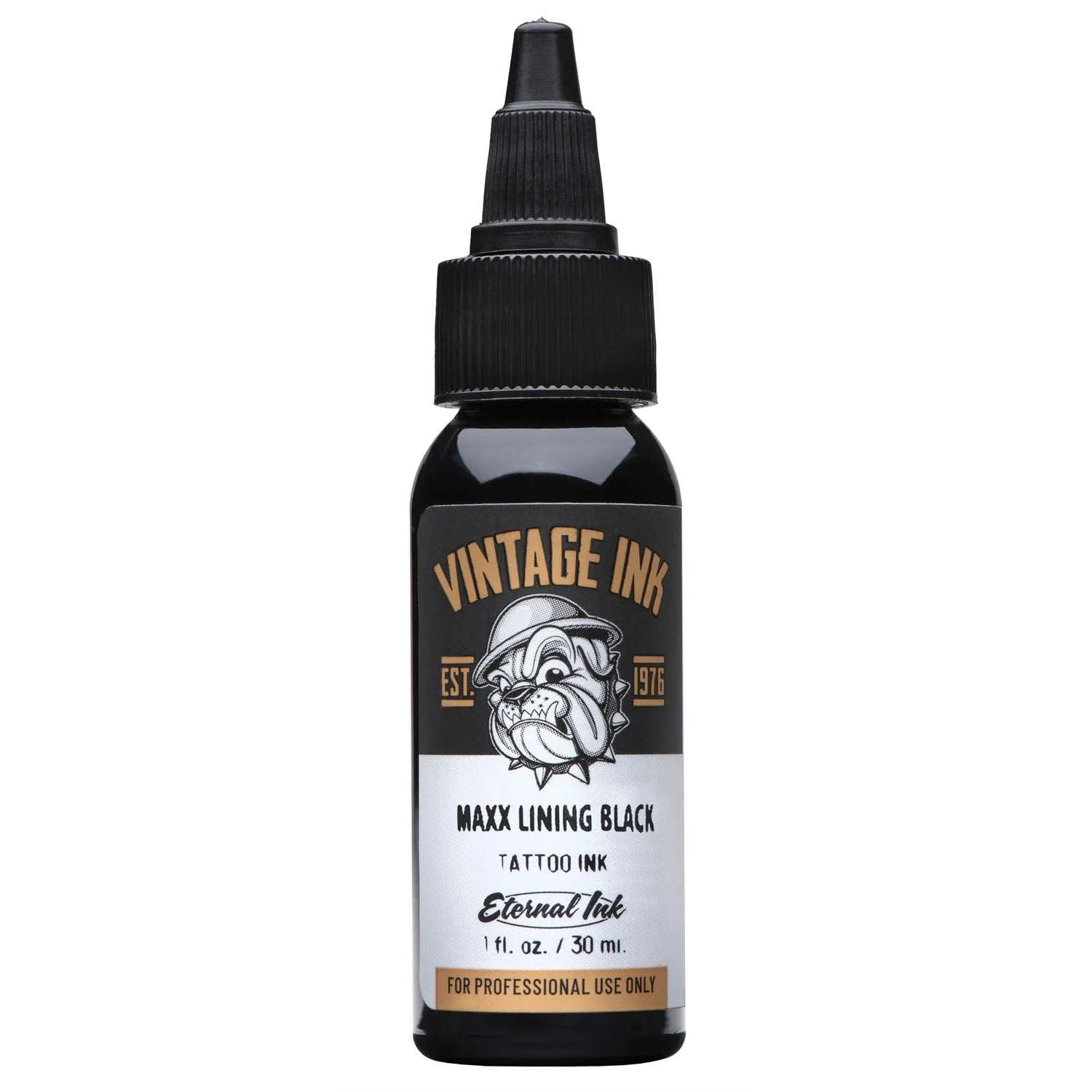 Eternal Ink Maxx Lining Black Tattoo Ink - 1oz