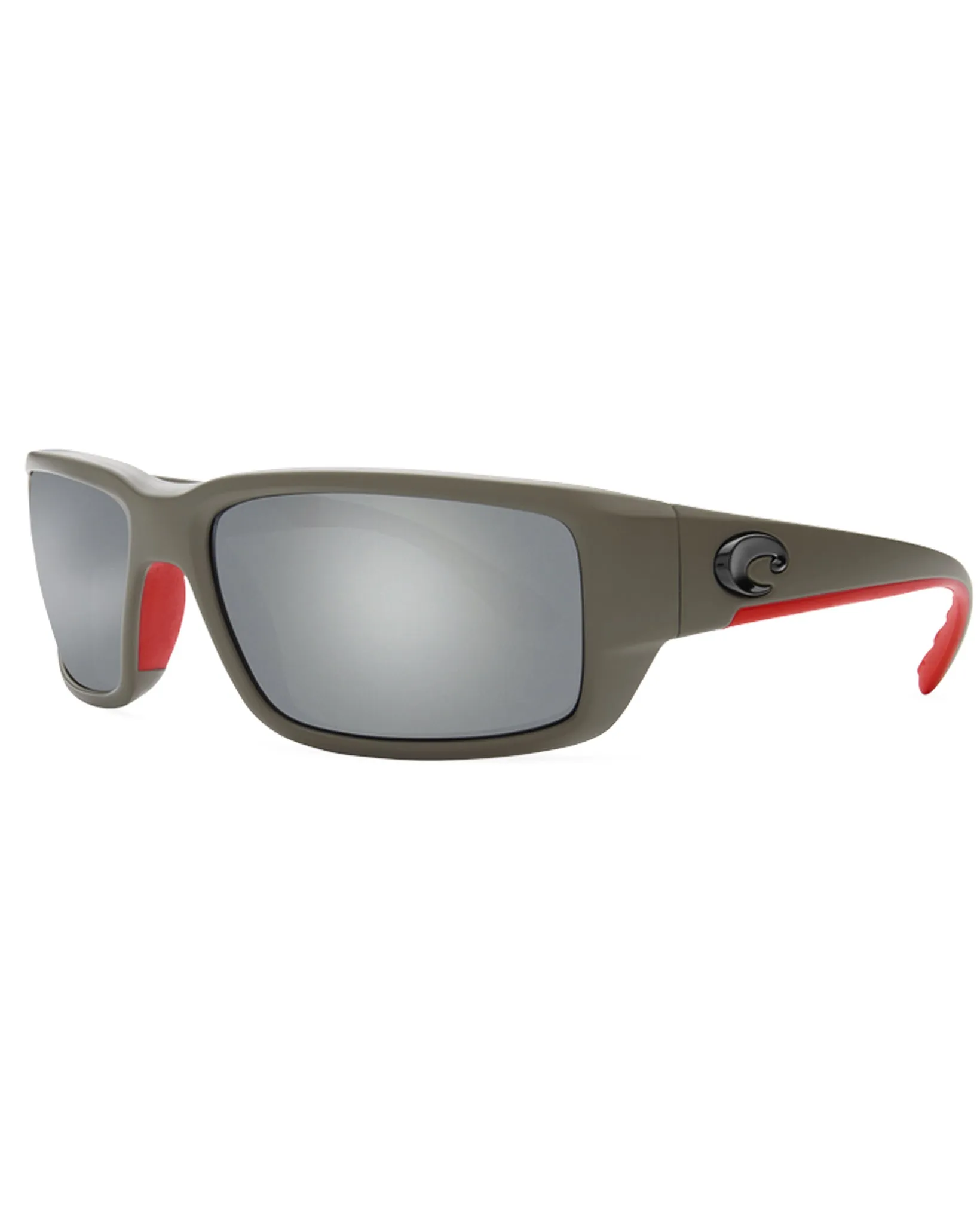 Fantail Grey Silver Mirror Sunglasses