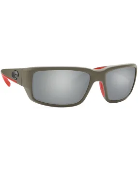 Fantail Grey Silver Mirror Sunglasses