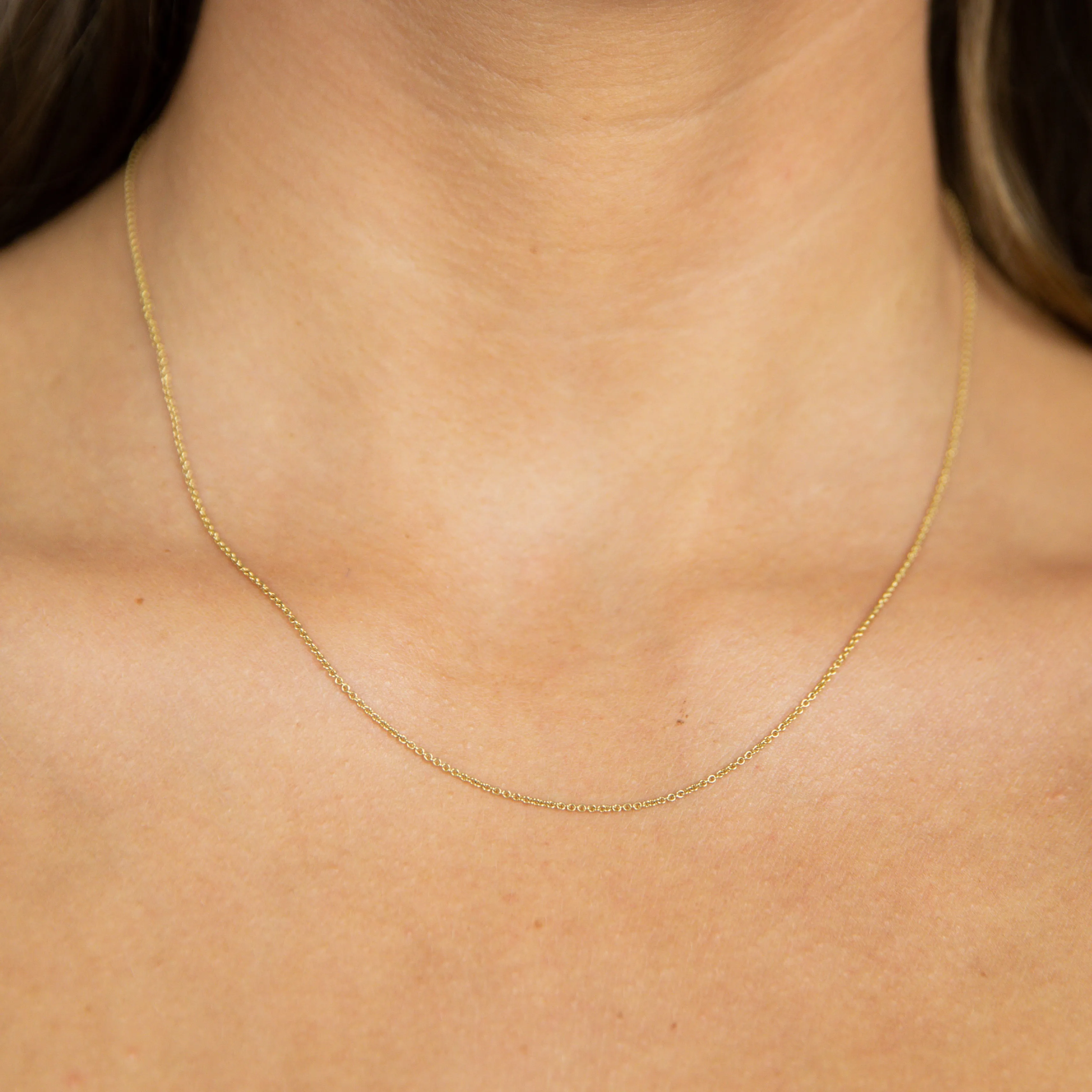 FINE 14K ANCHOR GOLD CHAIN