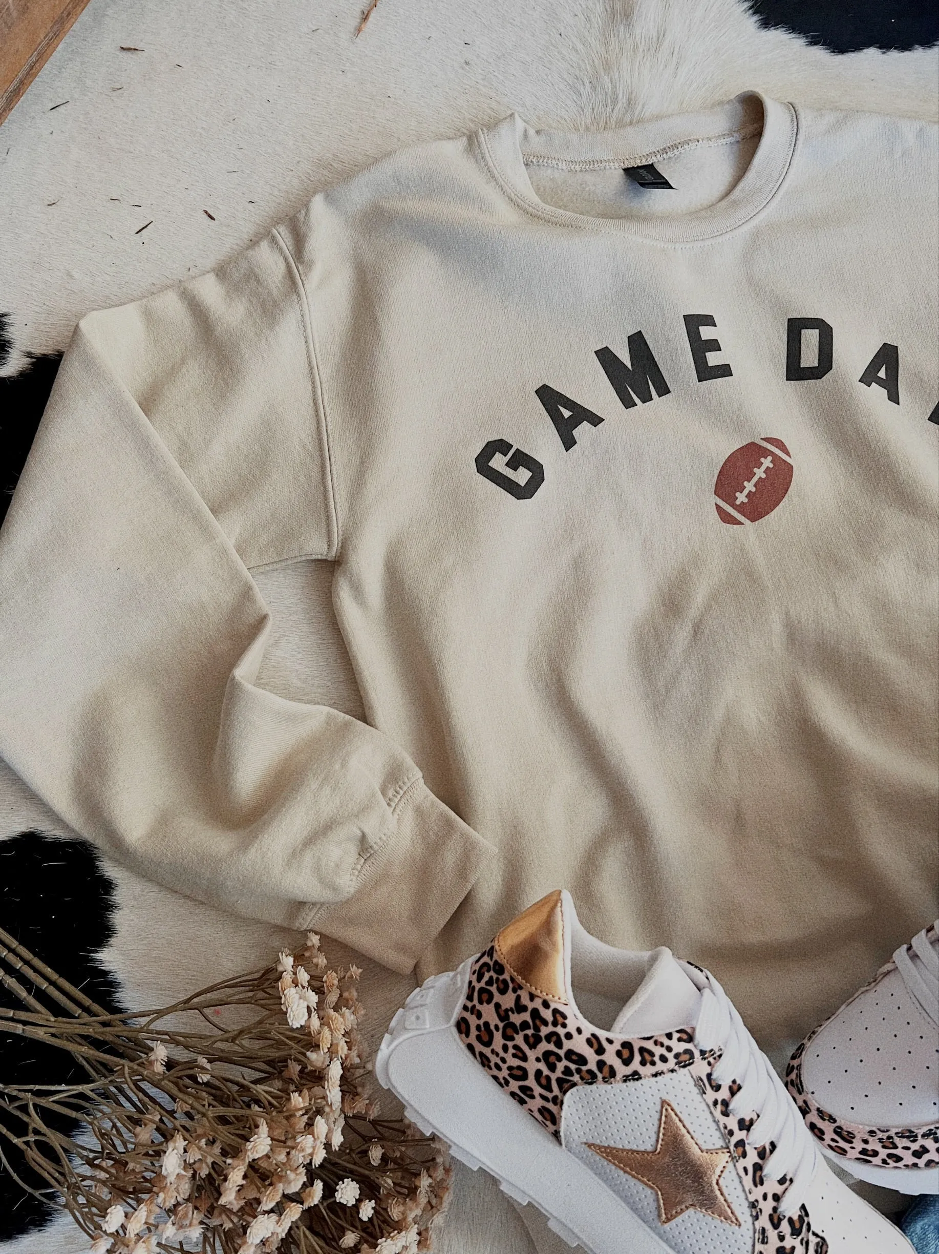 Game Day Crew Neck Sweatshirt