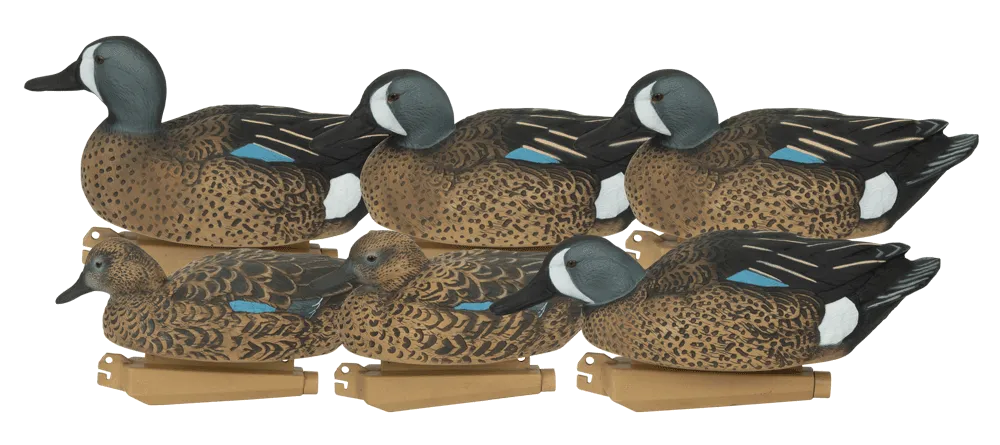 GHG Pro-Grade Blue-Winged Teal Decoys