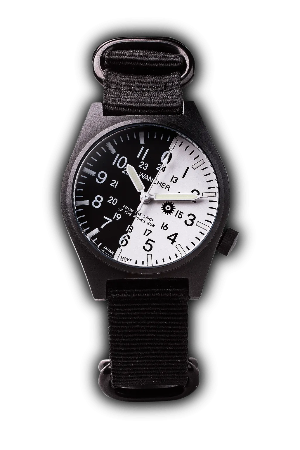 Gurkha Black&White Dial with B&W 0