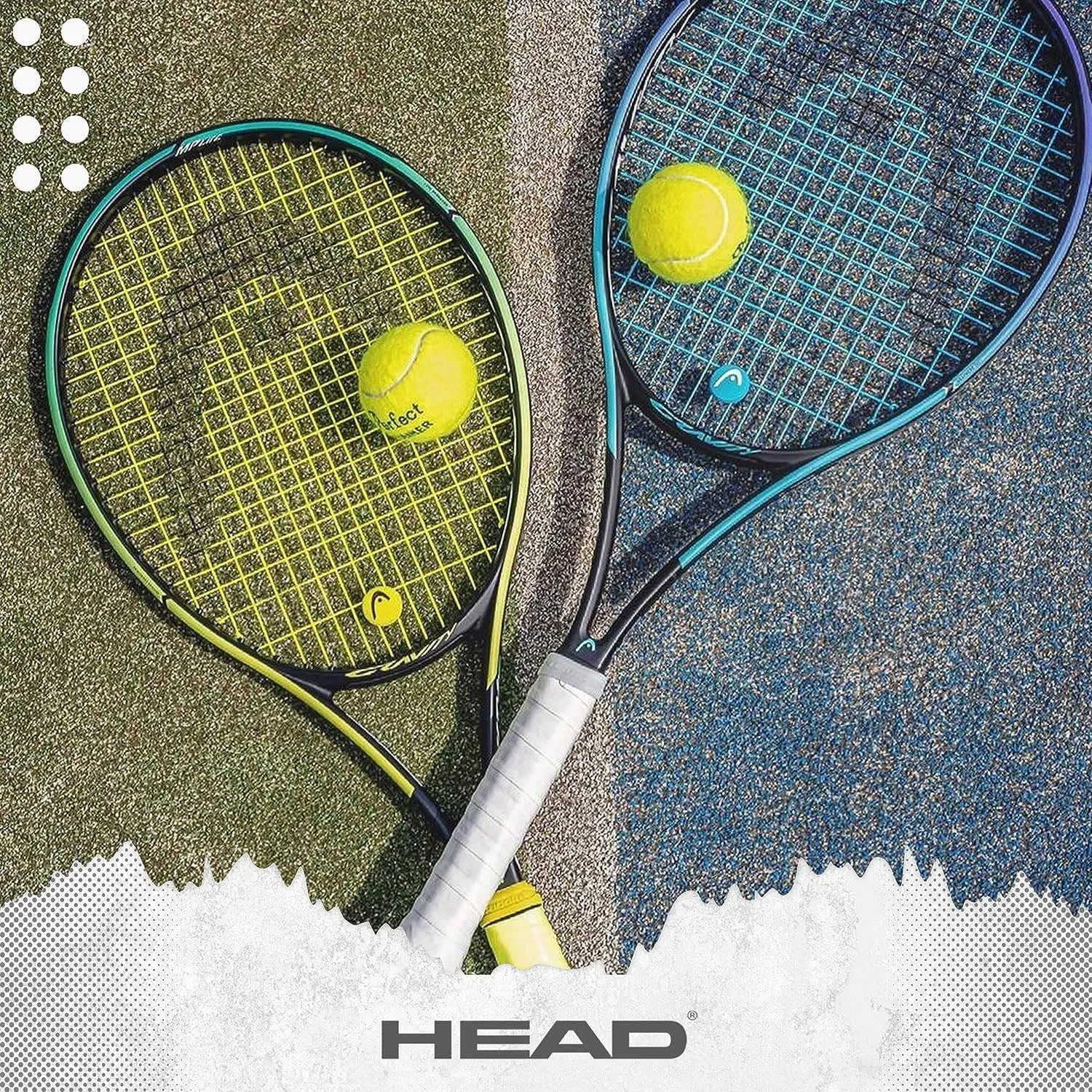 Head Super Comp Tennis Grip (White) - Pack of 3