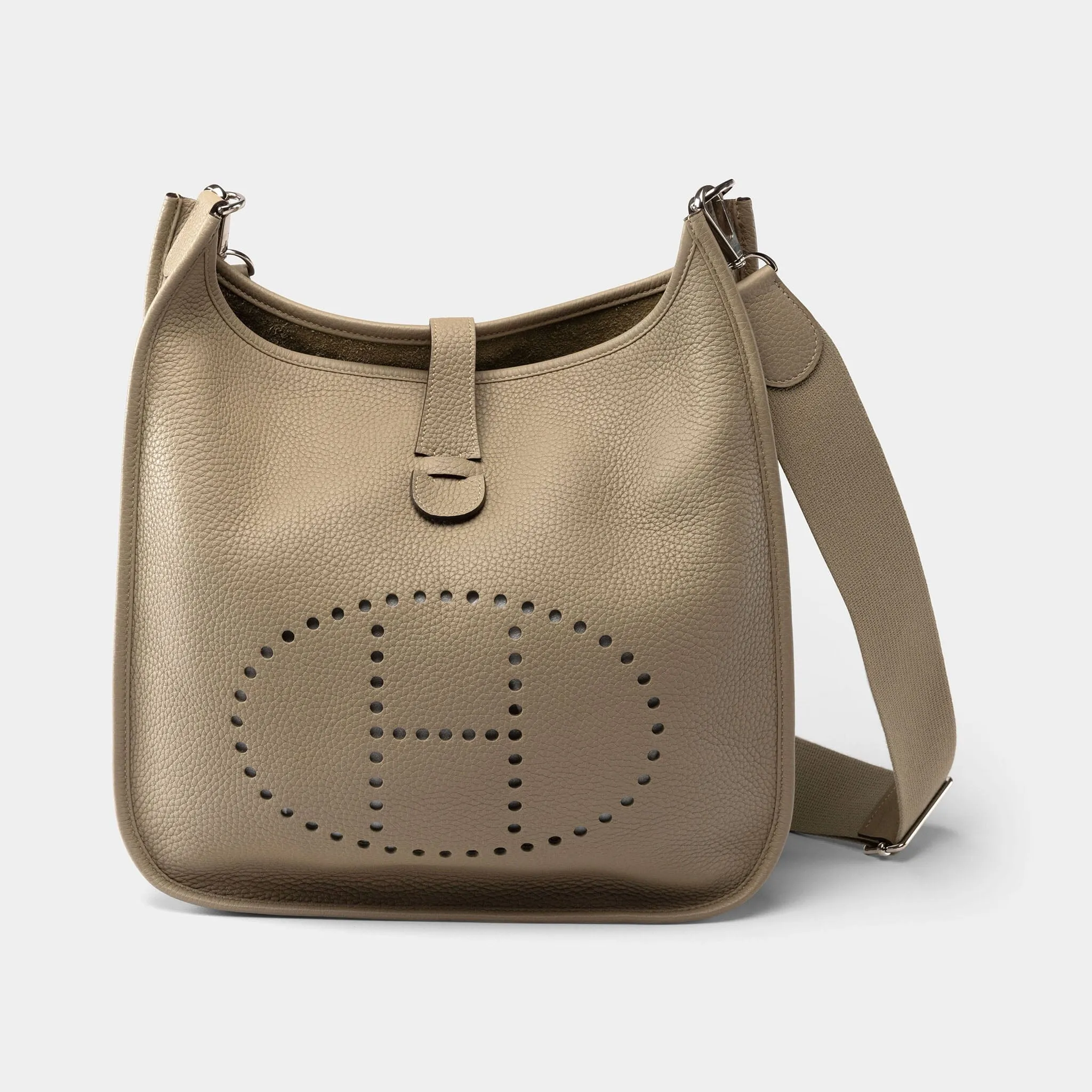 Hermès Evelyne Poche III 33 Taurillon Clemence Sauge