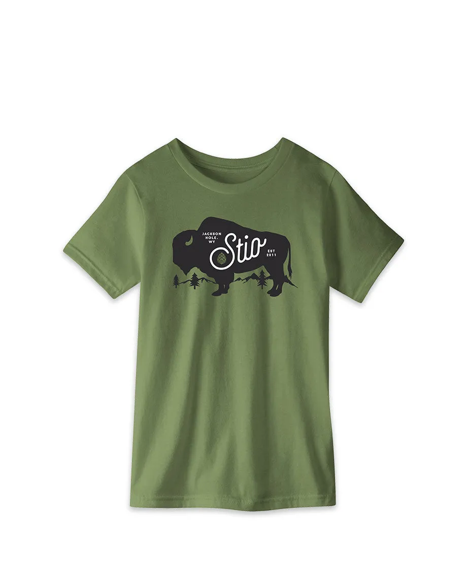 Kids' Mighty Bison Tee