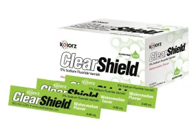 Kolorz ClearShield In Office 5% Sodium Fluoride Varnish