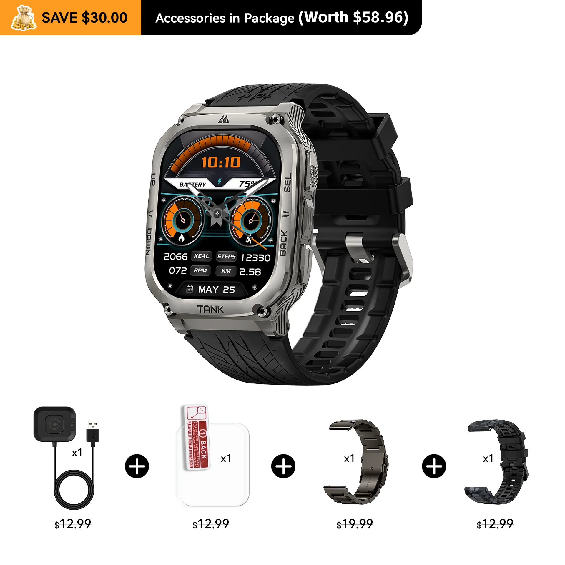 KOSPET TANK M3 Smartwatch