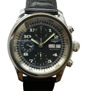 Longines Swissair Exclusive Limited Edition no. 5 Weems L2.625.4 Black Dial Automatic Men's Watch