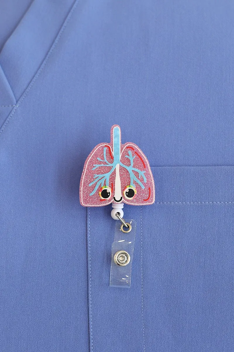 Lungs Respiratory ID Badge