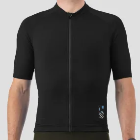 Men's Micro Grid Jersey - Black