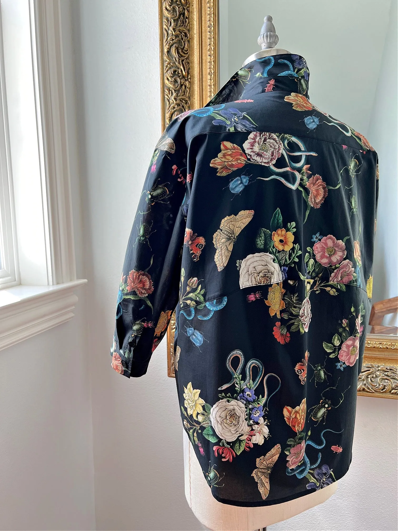 Molly Goodall Midnight Grand Botanical Shirt