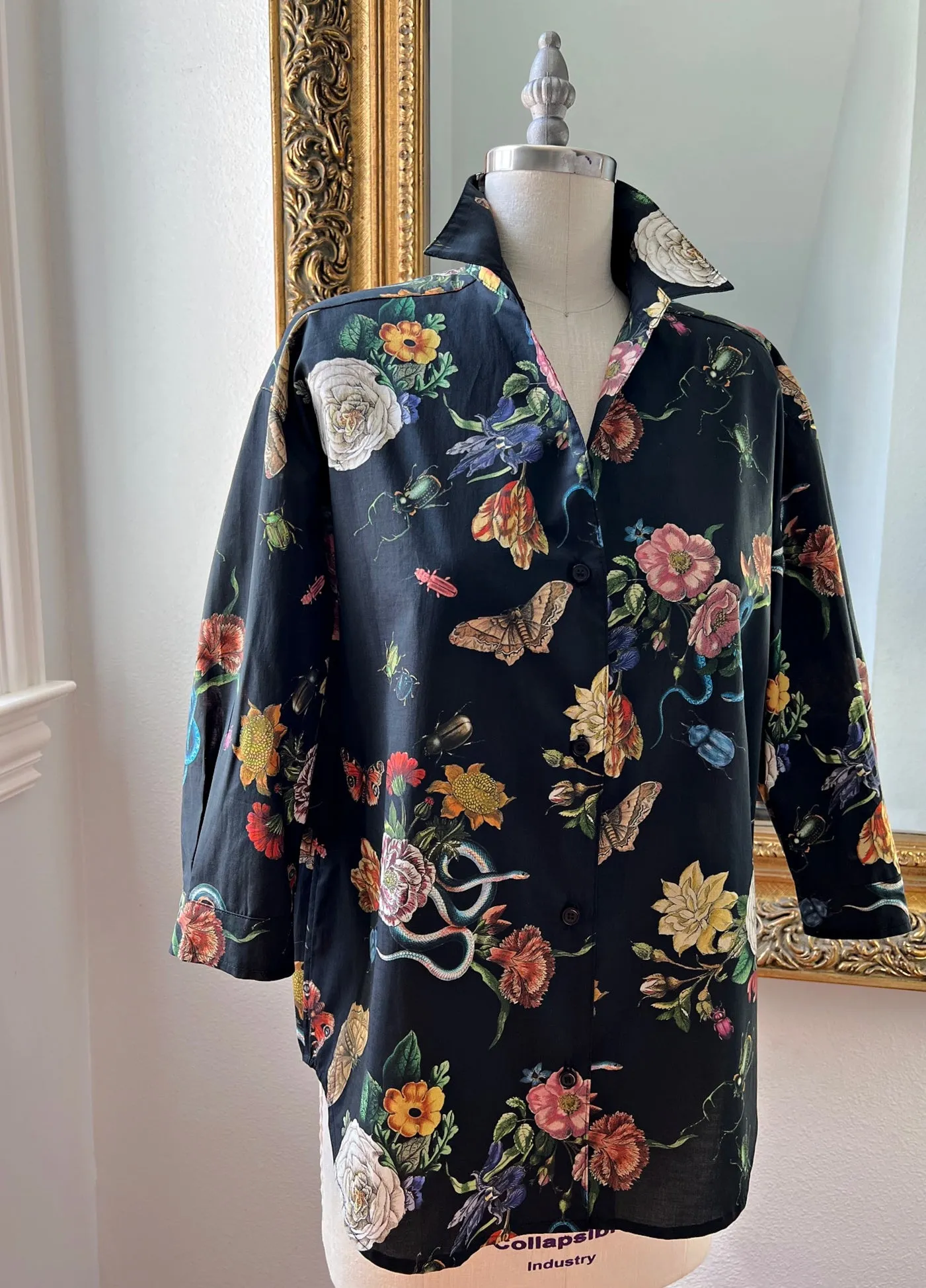 Molly Goodall Midnight Grand Botanical Shirt