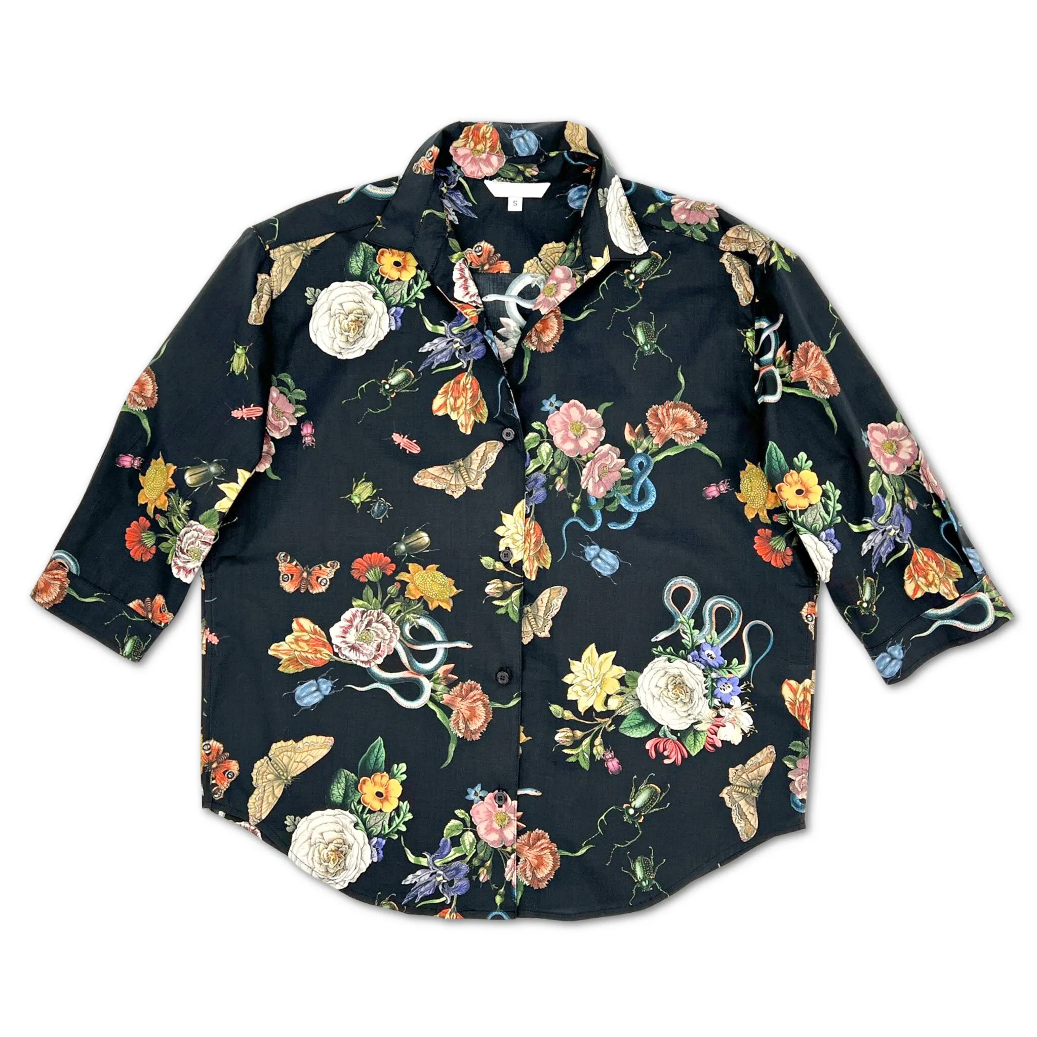 Molly Goodall Midnight Grand Botanical Shirt