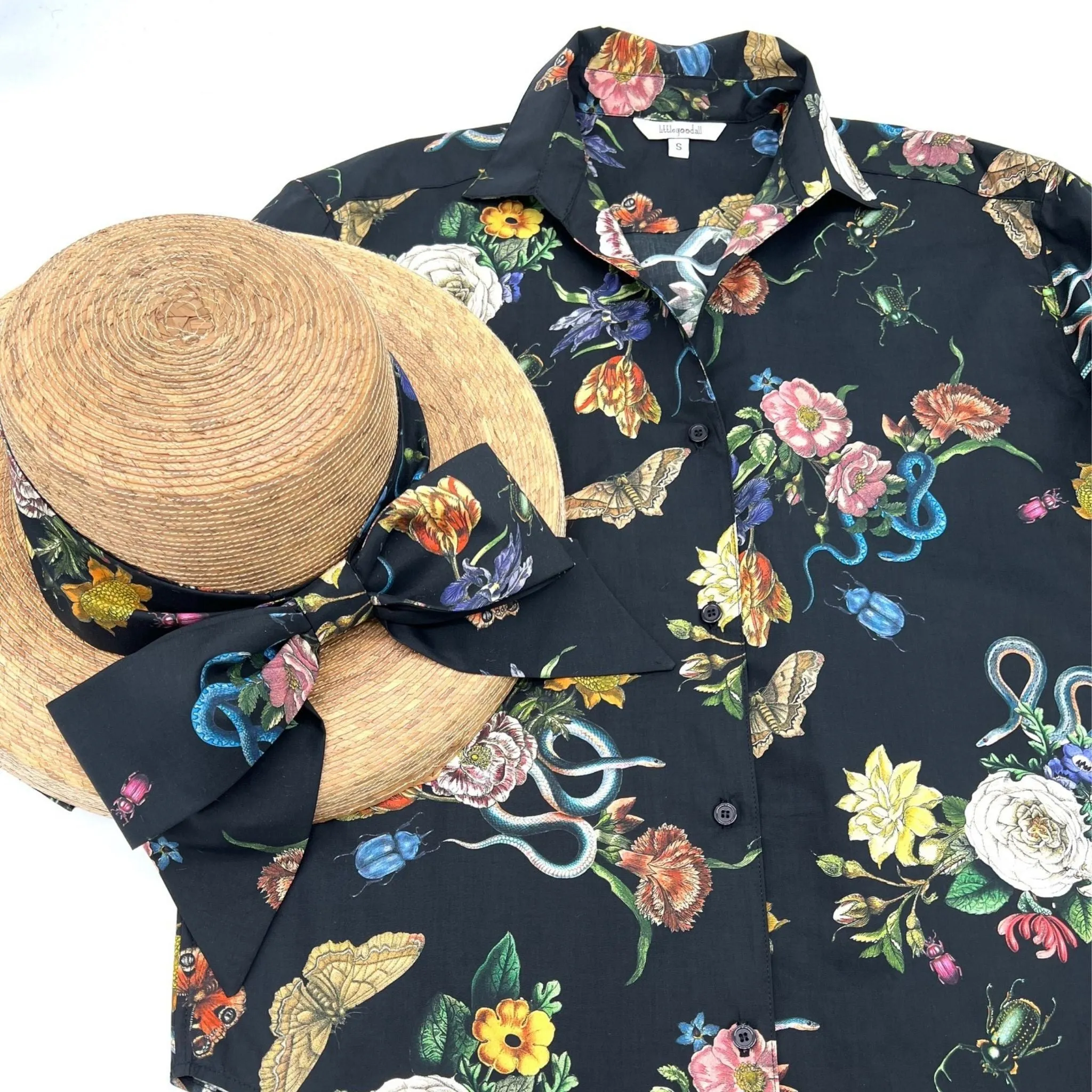 Molly Goodall Midnight Grand Botanical Shirt