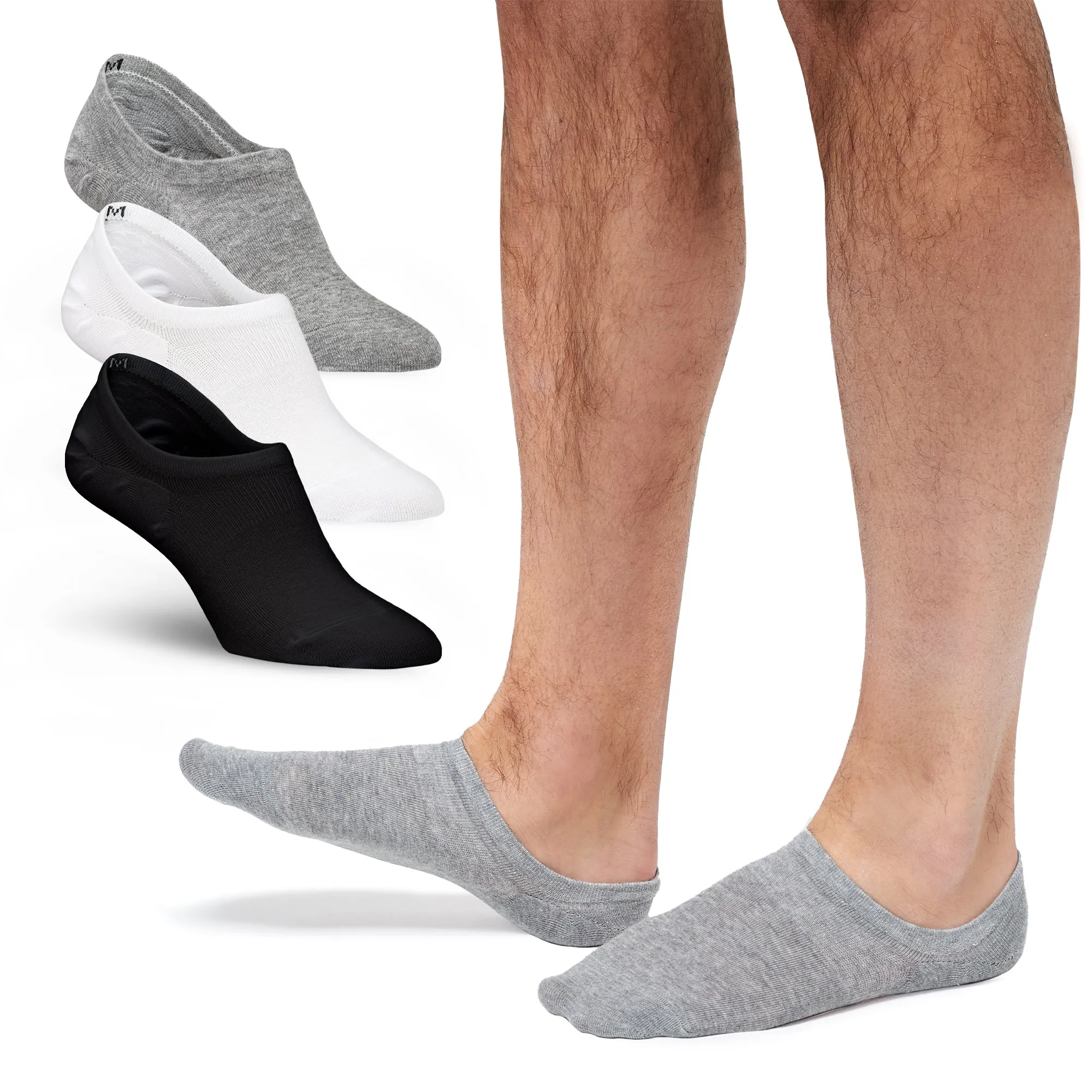 No-Show Socks - 5 Pair Pack