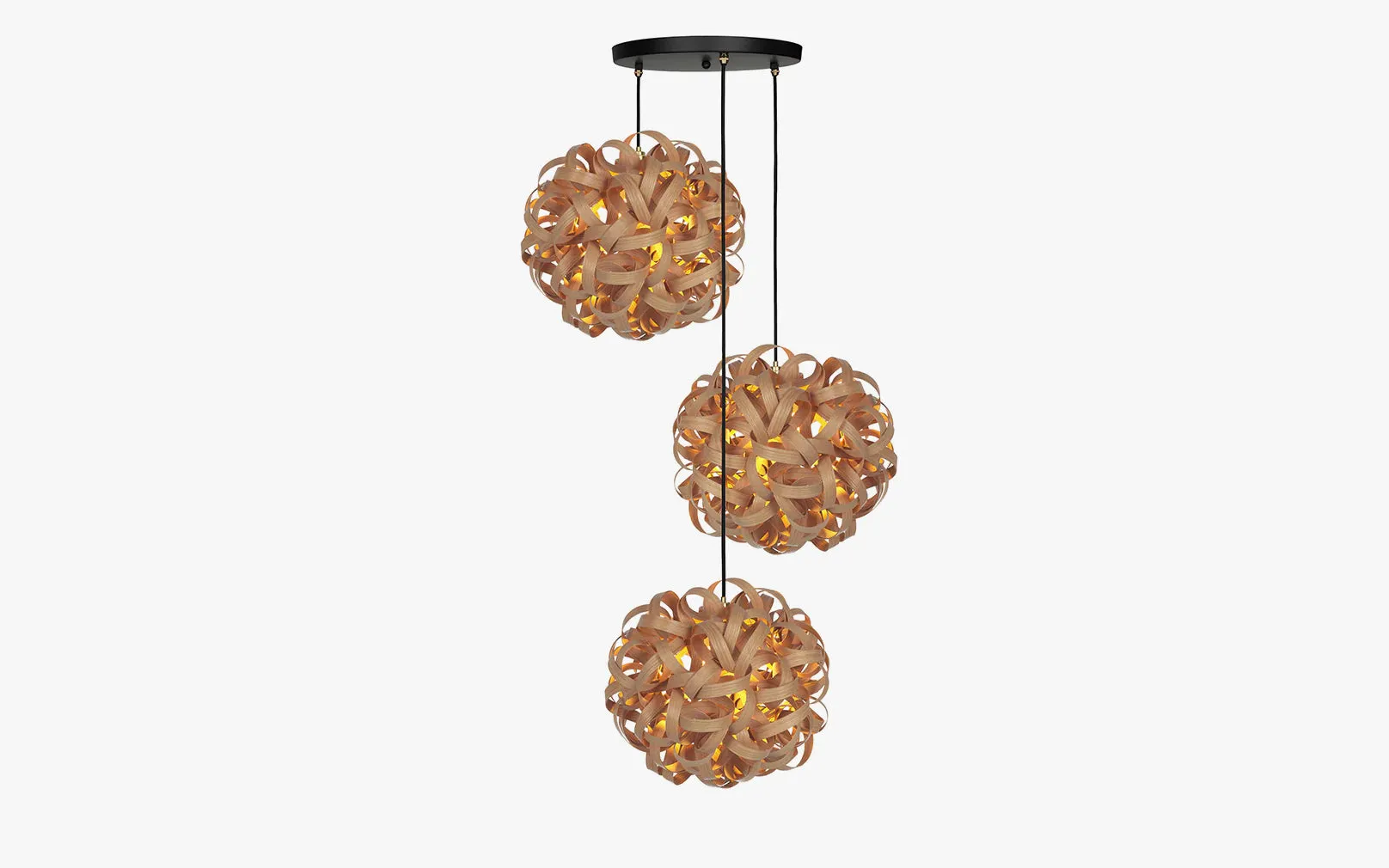 No.1 Pendant - Trio Cluster