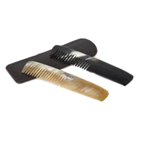 Oxhorn Double Tooth Pocket Comb